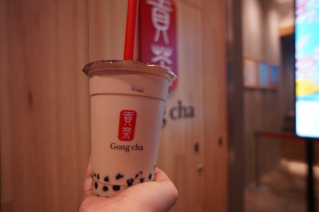 タピオカ界の王者!?】アメリカ村のタピオカ専門店『Gong cha 貢茶